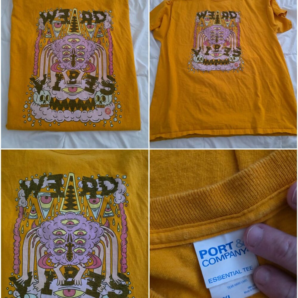 TEEN HEARTS BRAND - WEIRD VIBES GRAPHIC TEE - 2XL